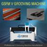 Buy cheap 1250mm CNC Sheet Metal Cutting Machine Anti Skateboard V Groover Machine from wholesalers