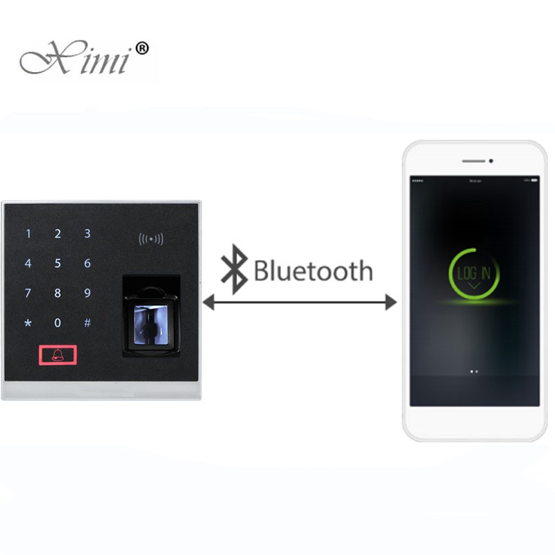 Biometric Fingerprint Access Control System With Bluetooth X8-BT And 13.56MHZ IC Card