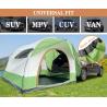Buy cheap 8.2*8.2*6.6Ft Dual Color Waterproof PU3000MM Coated Polyester 210T All Season Vehicle Camping Tent Easy Setup from wholesalers