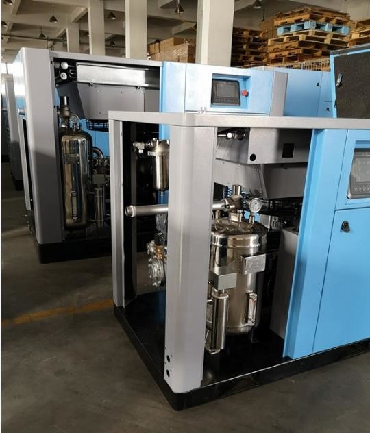 68dB Electric Screw Air Compressors 20 Hp Rotary Blue 293KGS
