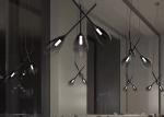Glass Chandelier Ceiling Luxury Interior Led Design Modern Hanging Lamps Pendant
