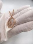 Women'S Simple 18K Gold Necklace Chopard Happy Spirit Pendant With Diamond