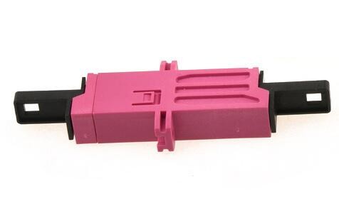 E2000 Multimode UPC Fiber Optic Adapters Plastic Housing
