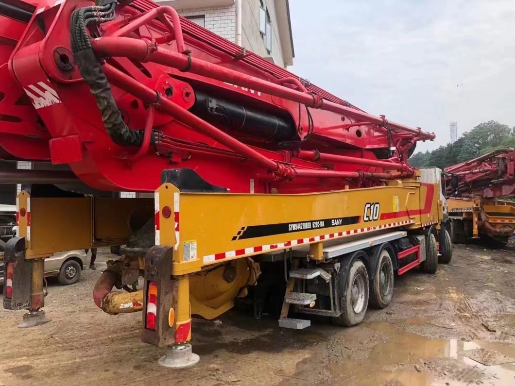 2021 Sy 60m Used Concrete Pump Truck Concrete Boom Pump Truck Mounted Pump
