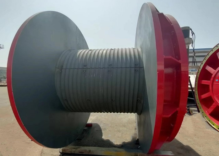 Q355B Lifting Machine Crane Lebus Grooved Drum Sleeves For Winding Wire Rope