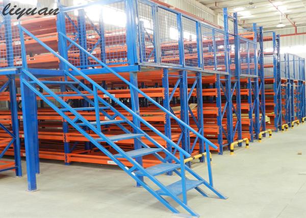 Buy cheap Powder Coated Industrial Mezzanine Floor Capacity 1000-5000kgs 80*50/100*50mm from wholesalers