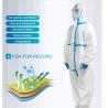 Buy cheap Microporous Waterproof 200cm Disposable Medical Protective Clothing from wholesalers