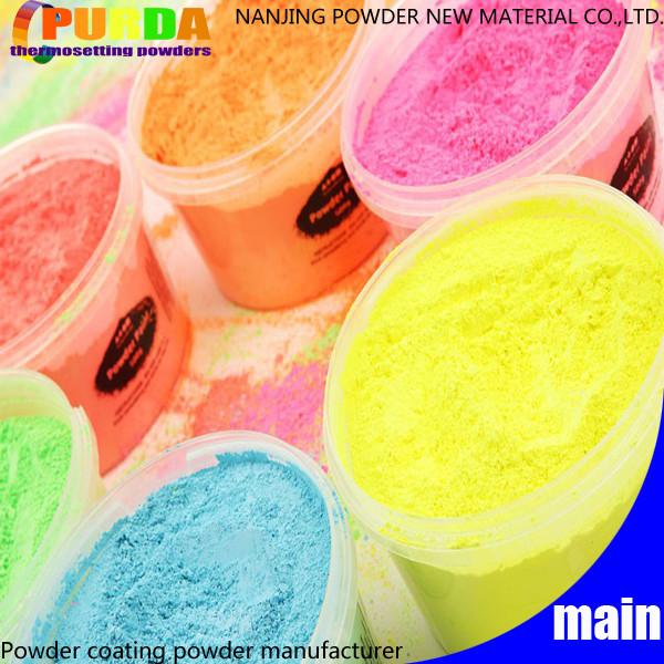 Buy cheap Candy Color Epoxy Polyester Powder Coating , Hybrid Powder Coating Smooth Surface from wholesalers