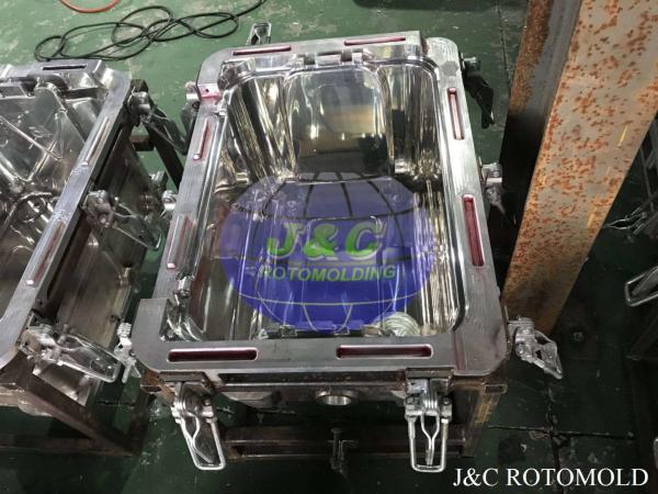 Buy cheap Metal Frames With Clamps For Aluminum Rotomolding Block Making Cooler Molds from wholesalers