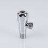 Buy cheap 1/2*1/2 15mm 0.8MPA Triangle Angle Valve For Toilet from wholesalers