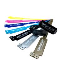 Buy cheap Logo Printing PVC Hospital Medical Wristband , RFID NFC Tag Bracelet Disposable product