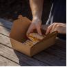 Buy cheap Take Out Food Container Paper Box Oilproof For Bento Noodle Meal Lunch from wholesalers