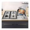 Buy cheap Electric Built In Gas Hob 5 Burner Stainless Steel Gas Hob from wholesalers