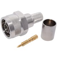 Buy cheap N Type Straight Crimp Male 50 Ohm LMR-400 RF Connector product