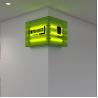 Buy cheap Acrylic Directional Led Coffee Shop Building Sign Light Box Waterproof from wholesalers