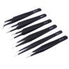 Buy cheap 110mm Black Electronics Phone Repair Anti Static Esd Safe Tweezers from wholesalers