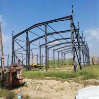 Buy cheap Industrial Low Carbon Steel Structure Hangar Factory Prefabricated Building product