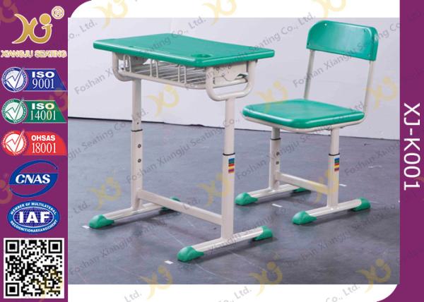 Buy cheap Durable Kid’s School Desk And Chair PE Seat And Back Comfortable from wholesalers