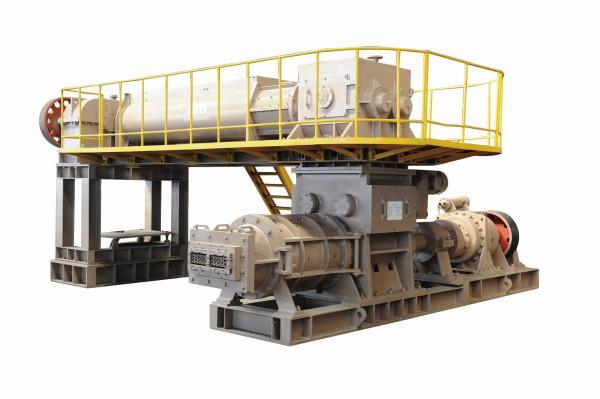 Buy cheap Medium Capacity 3.5Mpa Brick Making Machine Vacuum Brick Extruder 10.5t from wholesalers