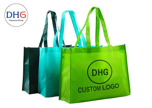 Buy cheap 80gsm-120gsm Non Woven Polypropylene Tote Bags Customized Logo Bottom Gusset from wholesalers