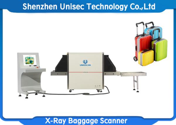 Buy cheap Dual View X Ray Baggage Scanner , SF6550D Baggage Scanning Machine For Railway Station from wholesalers