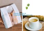 Recyclable sandwich bread food packaging brown paper bag custom kraft pastry