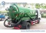 Foton 8CBM 8000L 8M3 Vacuum Tank Truck Cummins 140hp , 4x2 Sewage Suction Truck