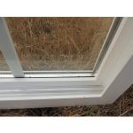 1.7mm UPVC Sliding Window And Door PVC Bathroom Window With Grids Screen Net