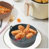 Buy cheap Food Safe Silicone Kitchen Tool Easy Cleaning Air Fryer Pot Liners Reusable Basket from wholesalers