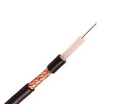 Buy cheap Solid PE RG59 CCTV Coaxial Cable 0.64mm Bare Copper 95% CCA Braid PVC Jacket from wholesalers