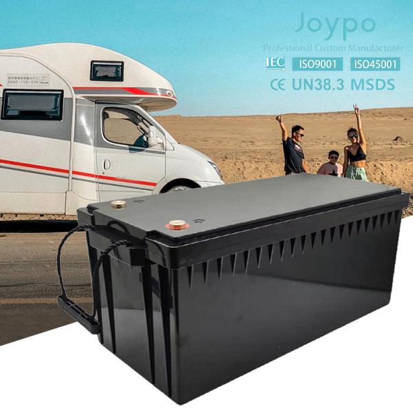 Buy cheap Deep Cycle Rechargeable RV Lithium Battery Camping Car LiFePO4 Battery 12V 75Ah from wholesalers