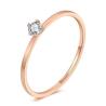 Buy cheap Fashion Jewelry Diamond Wedding Rings Stainless Steel Diamond Ladies Ring 24K Rose Golden Ring from wholesalers