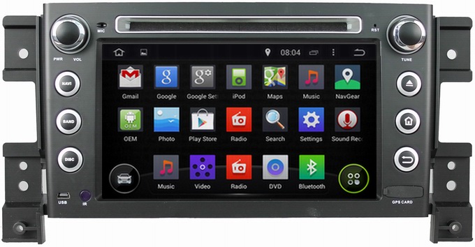 Ouchuangbo DVD GPS navigation stereo android 4.4 for Suzuki Vitara 2005-2011 car kit multimidia para carro OCB-7056D