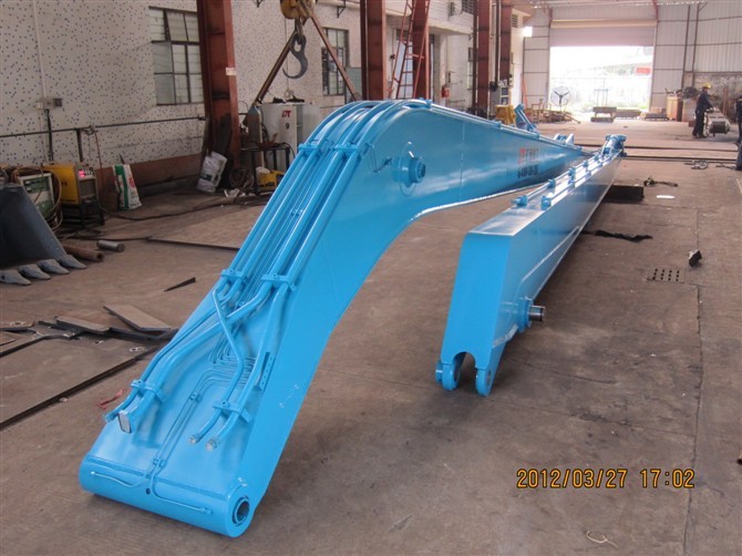 PC170 Long Reach Excavator Booms PC 350c Track Q345B Material