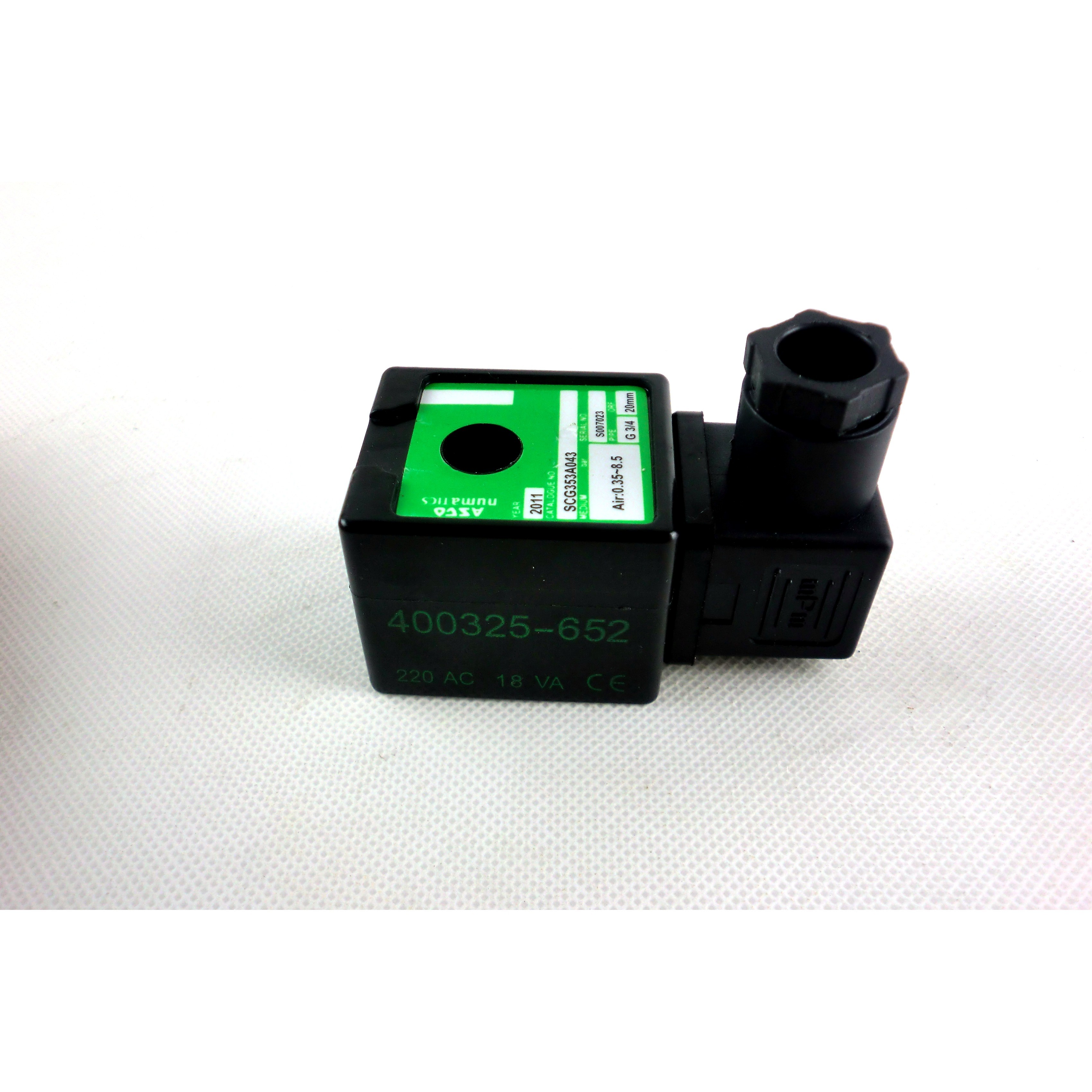 ASCO SCG353A043 Industrial Grade Pulse Valves orifice size 20mm G3/4 Precision CR Diaphragm Pulse Valves