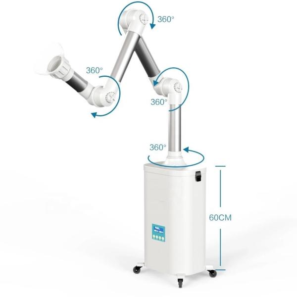 Buy cheap External Oral Suction Aerosol Suction Machine, Virus Aerosols Airborne Droplets UV Disinfection Fume Extractor from wholesalers