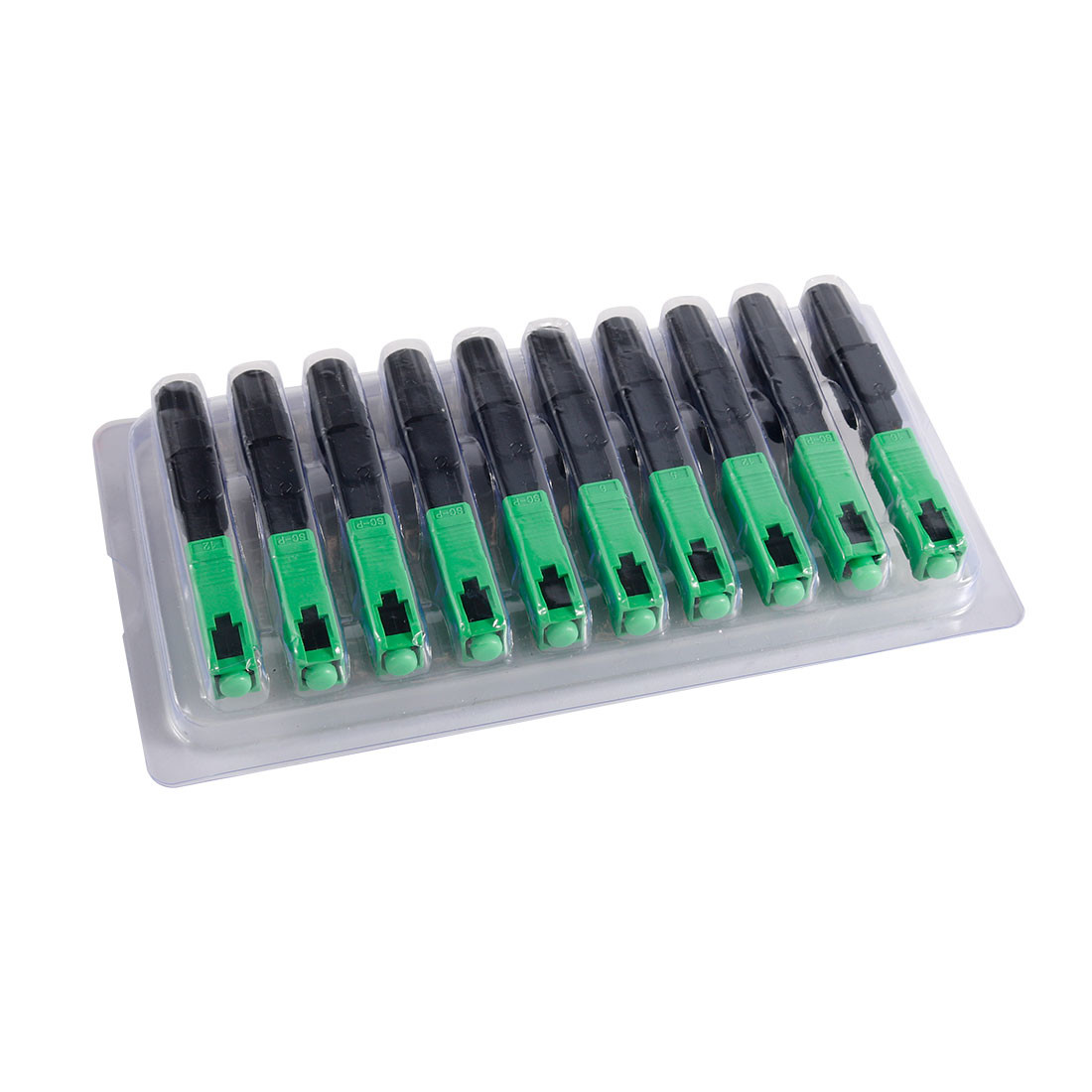 OEM SC APC Single Mode FTTX Fiber Optic Fast Connector Quick Assembly