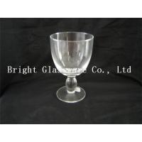 Buy cheap Clear wine goblet glass, Water Goblets Glassware sale product