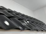 Spain Tiles Curved Solar Roofing Shingles Flexible Solar Panel Roof Tiles