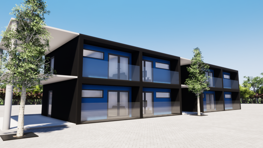 Zontop Real Estate Popular High Quality Prefabricated Modular Home Container House