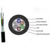 Buy cheap 24 cores GYFTY non metal with FRP fiber optic cables from wholesalers
