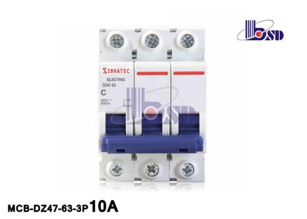 Buy cheap 3 Pole 10 Amp Mini Circuit Breaker Square D Miniature Circuit Breaker from wholesalers
