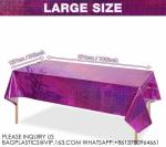 Laser Rainbow Theme Party Tablecloth Aluminum Film Birthday Wedding Party