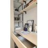Buy cheap Minimalist Stainless Steel Kids Room Cupboard With Integrated Desk from wholesalers