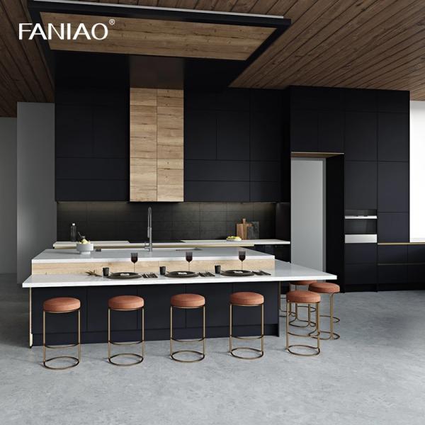 Buy cheap Kitchen Wood Melamine Kitchen Cabinet with DTC Hardware from wholesalers