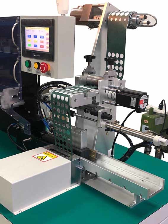 Barley Paper Battery Cell Sticking Machine Positive Protection 100 Mm