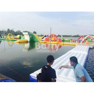Buy cheap Seels Theme Inflatable Floating Water Park Durable Inflatable Amusement Park from wholesalers