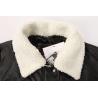 Buy cheap Ladies High quality leather jacket, Women's Leather jacket, Sherpa collar detachable from wholesalers