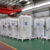 Buy cheap 3 Cubic Meters Cryogenic Micro Bulk Tanks For Lo2 Ln2 Lar product