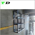 Buy cheap OEM 50x50mm square tube carbon steel with black powder coating metal welding from wholesalers